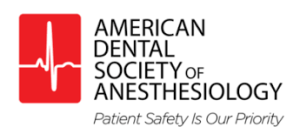 American Dentan Society of Anesthesiology Logo